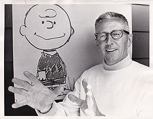 Original photograph of Charles M. Schulz, 1967