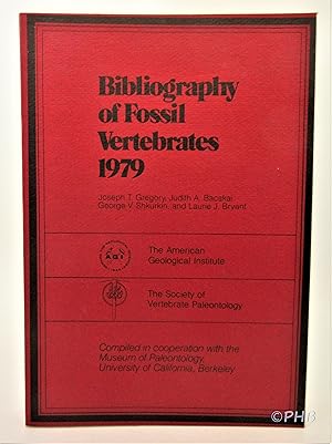 Imagen del vendedor de Bibliography of Fossil Vertebrates, 1979 a la venta por Post Horizon Booksellers