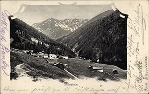 Ansichtskarte / Postkarte Monstein Kanton Graubünden, Gesamtansicht