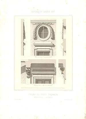 Immagine del venditore per Palais du Petit Trianon - Vestibule - Details venduto da Sergio Trippini