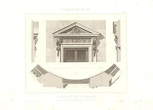 Immagine del venditore per Palais du Petit Trianon - Pavillon des concertes - Fronton venduto da Sergio Trippini