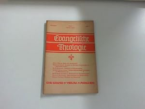 Seller image for Evangelische Theologie. Monatsschrift. Heft 5. November 1948. for sale by Zellibooks. Zentrallager Delbrck