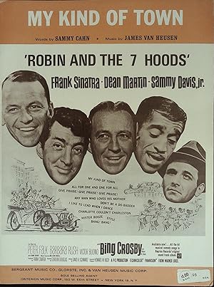 Immagine del venditore per Robin and the 7 Hoods Sheet Music 1964 Frank Sinatra, Dean Martin venduto da AcornBooksNH