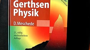 Bild des Verkufers fr Gerthsen Physik : mit 92 Tabellen, 109 durchgerechneten Beispielen und 1049 Aufgaben mit vollstndigen Lsungswegen ; "die ganze Physik zum 21. Jahrhundert". (Springer-Lehrbuch). zum Verkauf von Antiquariat Bookfarm