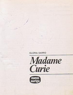 Immagine del venditore per MADAME CURIE. venduto da Librera Torren de Rueda