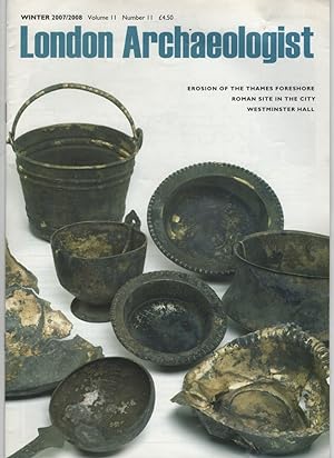 Seller image for LONDON ARCHAEOLOGIST WINTER 2007/2008 VOLUME 11 NUMBER 11 for sale by Dromanabooks