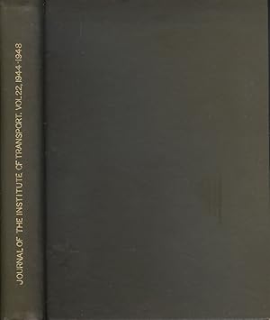 Journal of the Institute of Transport Volume 22, 1944-1948.