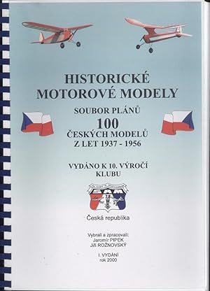 Historicke Motorove Modely Soubor Planu 100 Ceskych Modelu Z Let 1937 - 1957 (Historic Model Plan...