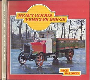 Image du vendeur pour Heavy Goods Vehicles, 1919-39 mis en vente par Dereks Transport Books