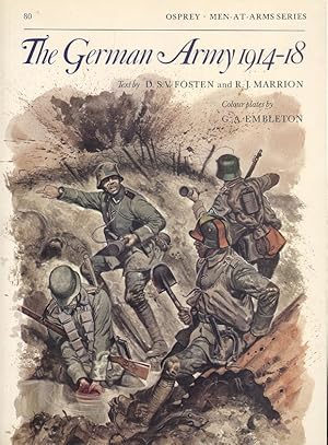The German Army 1914-18 (Osprey Men-at-Arms Series No.80)