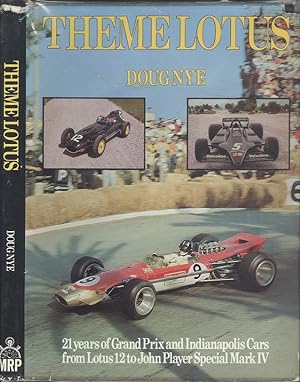 Imagen del vendedor de Theme Lotus: 21 Years of Grand Prix and Indianapolis Cars a la venta por Dereks Transport Books