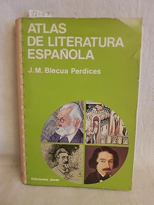 Image du vendeur pour Atlas de Literatura Espanola. mis en vente par Versandantiquariat Waffel-Schrder