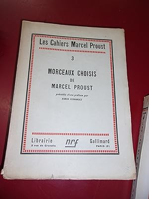 Morceaux choisis de Marcel Proust