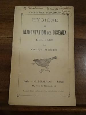 Hygiène et alimentation des oiseaux des îles.