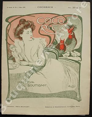 Imagen del vendedor de COCORICO N28 - 1e Mars 1900. a la venta por Bouquinerie Aurore (SLAM-ILAB)