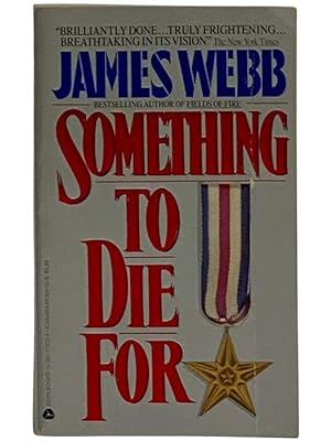 Seller image for Something to Die For: A Novel for sale by Yesterday's Muse, ABAA, ILAB, IOBA