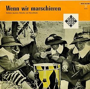 "WENN WIR MARSCHIEREN" Leitung: Obermusikmeister Heinz WINKEL / LP 33 tours original Allemand / T...