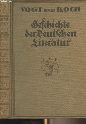 Seller image for Geschichte der Deutschen Literature von den ltersten zeiten bis zur Gegenwart - Dritter Band for sale by Le-Livre