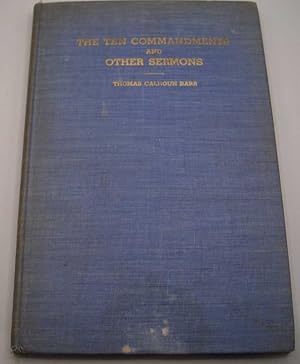 Seller image for The Ten Commandments and Other Sermons for sale by Easy Chair Books