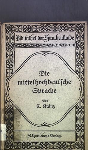 Bild des Verkufers fr Praktische Grammatik der Mittelhochdeutschen Sprache. zum Verkauf von books4less (Versandantiquariat Petra Gros GmbH & Co. KG)