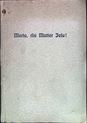 Immagine del venditore per Maria, die Mutter Jesu. Das katholische Bekenntnis eines Evangelisch-Reformierten. venduto da books4less (Versandantiquariat Petra Gros GmbH & Co. KG)