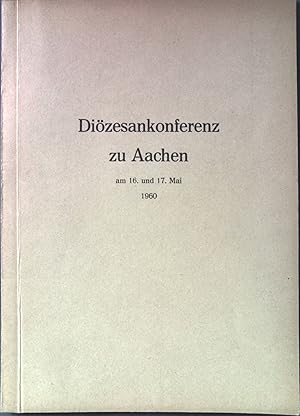 Image du vendeur pour Eucharistie und Priester. - in: Dizesankonferenz zu Aachen am 16. und 17. Mai 1960. mis en vente par books4less (Versandantiquariat Petra Gros GmbH & Co. KG)