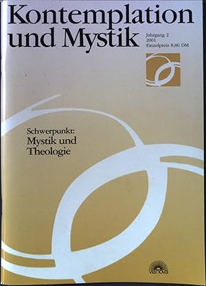 Immagine del venditore per Im Ursprung ist Beziehung. Zur Unterscheidung des Christlichen im interreligisen Gesprch. - in: Kontemplation und Mystik. Jahrgang 2, 2001. venduto da books4less (Versandantiquariat Petra Gros GmbH & Co. KG)