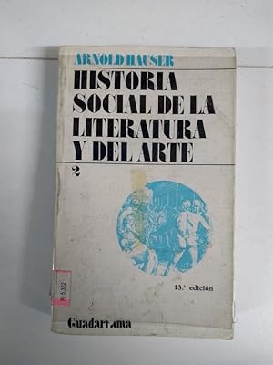 Imagen del vendedor de Historia Social de la Literatura y del Arte 2 a la venta por Libros Ambig