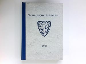 Nassauische Annalen : Jahrbuch des Vereins für Nassauische Altertumskunde und Geschichtsforschung...