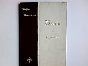 Image du vendeur pour Bcklin Knstler-Monographien Band 70: mis en vente par Antiquariat Buchhandel Daniel Viertel