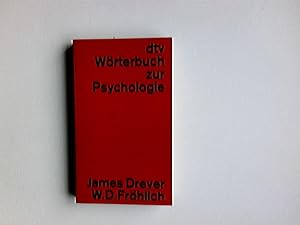 Seller image for dtv-Wrterbuch zur Psychologie. James Drever; Werner D. Frhlich / dtv ; 3031 for sale by Antiquariat Buchhandel Daniel Viertel