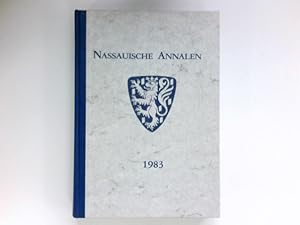 Nassauische Annalen : Jahrbuch des Vereins für Nassauische Altertumskunde und Geschichtsforschung...