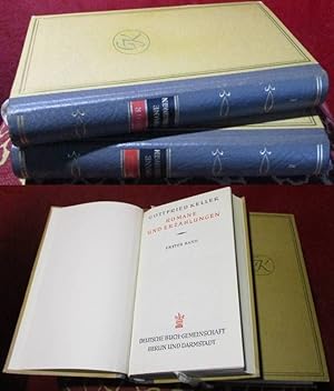 Seller image for Romane und Erzhlungen. 2 Bnde. for sale by Antiquariat Clement