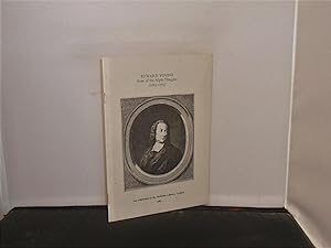 Edward Young Poet of the Night Thoughts (1683-1765) Catalogue of an Exhibition at the Bodleian Li...