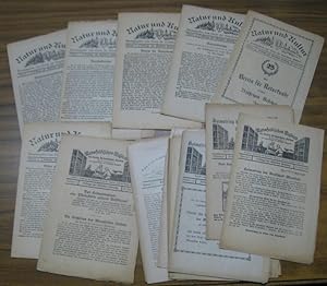 Konvolut mit 16 Heften der Jahre 1930 - 1934. - Enthalten: Natur und Kultur, herausgegeben vom Ve...