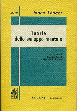 Seller image for Teorie dello sviluppo mentale for sale by Studio Bibliografico Marini