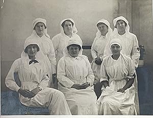 Photo album of World War I. hospital