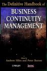 Seller image for The Definitive Handbook of Business Continuity Management for sale by WeBuyBooks