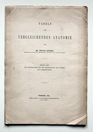 Tafeln zur vergleichenden Anatomie. Erstes Heft: Zum Nervensystem und den Sinnesorganen der Würme...