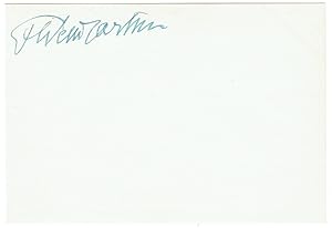 Seller image for Eigenh. Albumblatt mit Unterschrift. for sale by Kotte Autographs GmbH