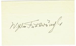 Imagen del vendedor de Eigenhndige Unterschrift auf Albumblatt. a la venta por Kotte Autographs GmbH