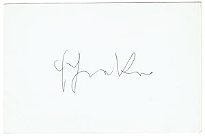 Immagine del venditore per Eigenhndig Albumblatt mit Unterschrift. venduto da Kotte Autographs GmbH