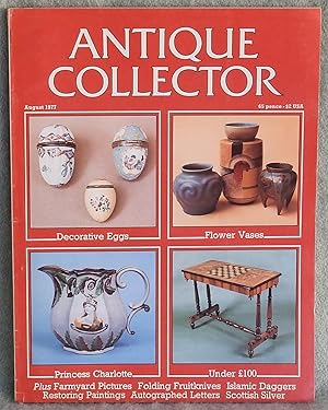 Imagen del vendedor de Antique Collector August 1977 Volume 48 Number 8 a la venta por Argyl Houser, Bookseller