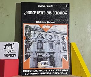 Seller image for Conoce usted sus derechos? for sale by MONKEY LIBROS