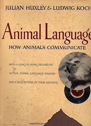 Seller image for Animal Language How Animals Communicate for sale by Book Booth