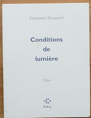 Seller image for Conditions de lumire for sale by Aberbroc