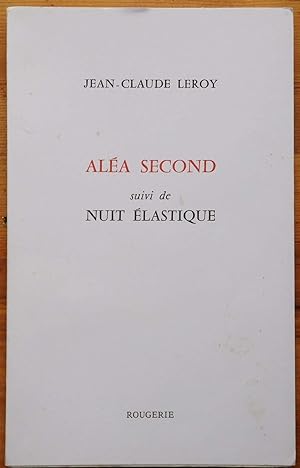 Bild des Verkufers fr Ala second - Suivi de, Nuit lastique zum Verkauf von Aberbroc