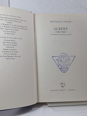 Albert - A Biography of The Prince Consort - Buch ist in englischer Sprache gedruckt!