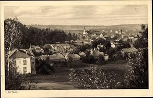 Ansichtskarte / Postkarte Ilmenau im Ilm Kreis Thüringen, Stadtpanorama, Glockenturm