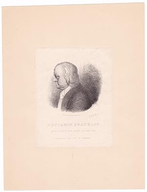 Benjamin Franklin. [Portrait]